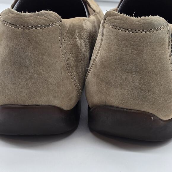 MEPHISTO BROWN LEATHER LOAFER MEN US 11 EUR 10.5 MADE IN PORTUGAL $290 Cool-Air